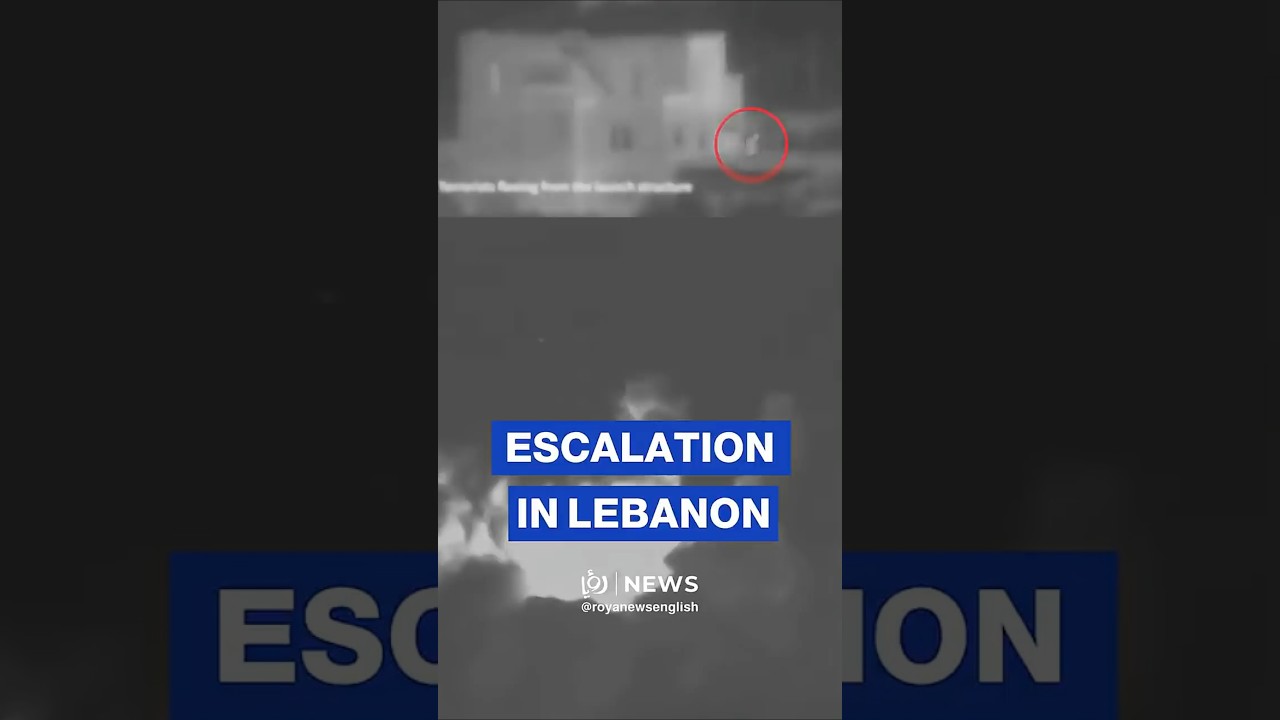 &lsquo;Israeli&rsquo; military releases strike footage in southern Lebanon