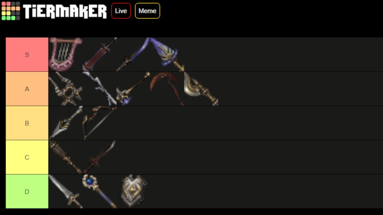 FFXI 2026 Empyrean Weapon Tier list update and Log in point Campaign