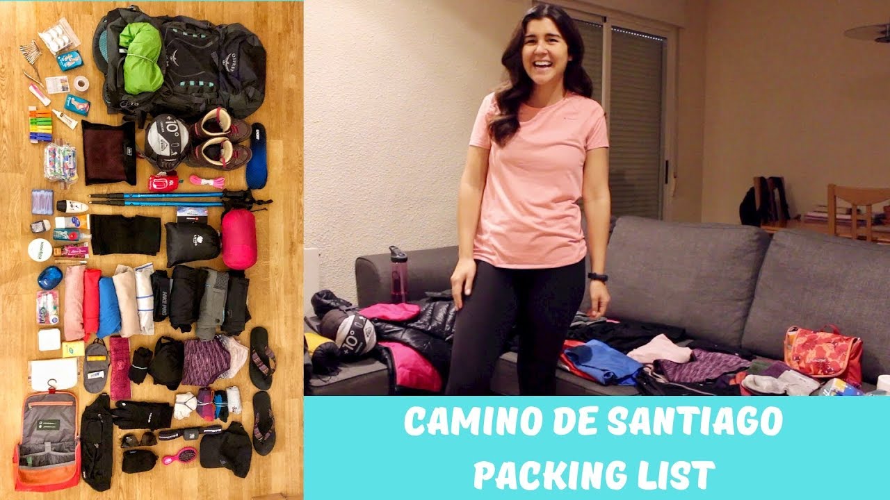 How to Pack for the Camino de Santiago | Packing List 2019
