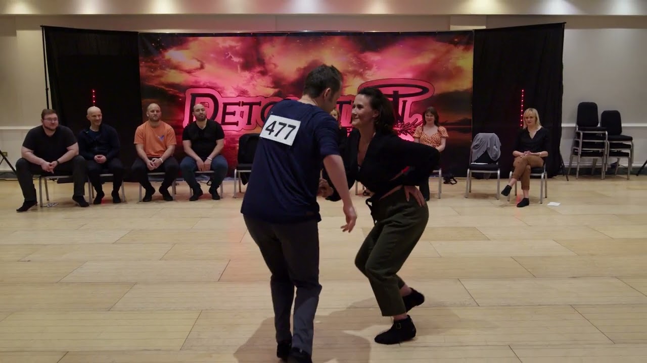 Marcin Skalski & Gombos Timea - 2nd place Adv./All-Stars J&J - Detonation Dance 2022