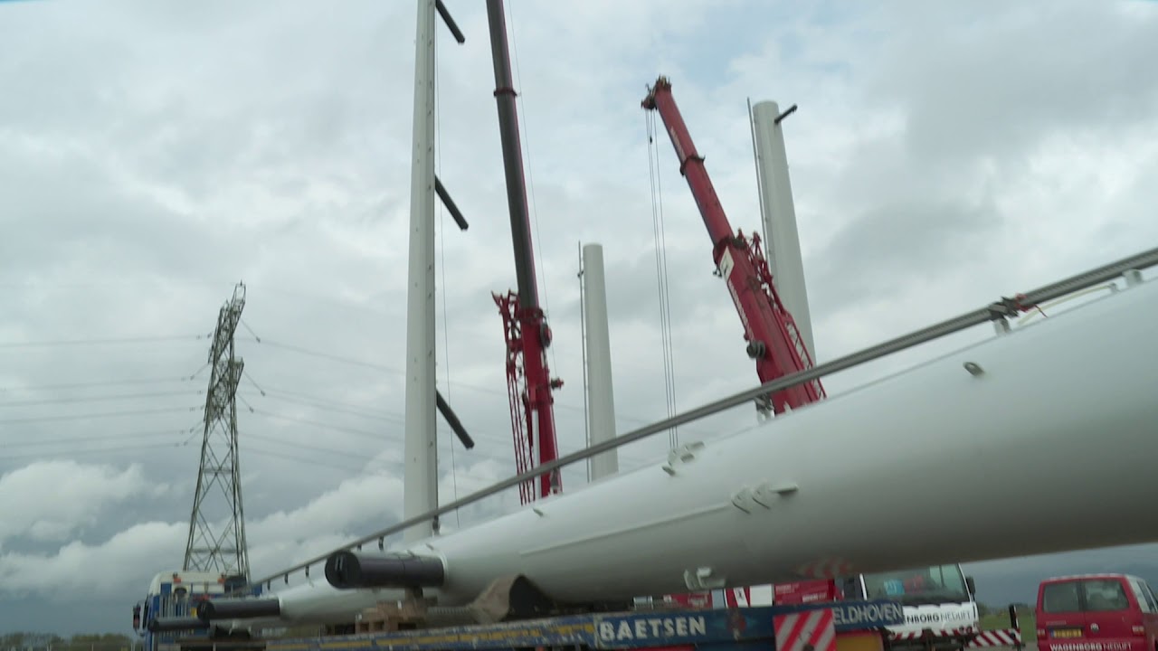 Wintrack hoogspanningsmast van TenneT