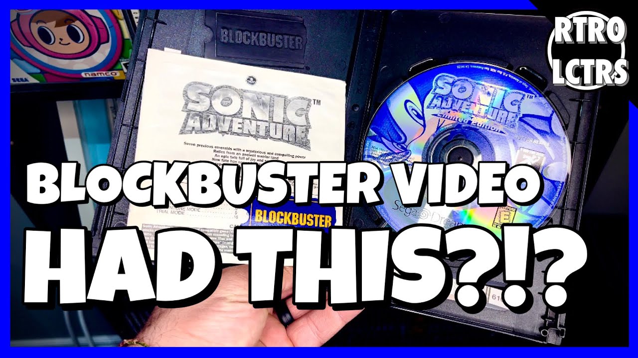 Blockbuster Had This?!? Sonic Adventure Limited Edition | The Retrollectors