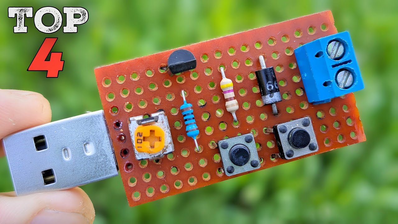 4 Helpful Electronics Projects Everyone Must Try
