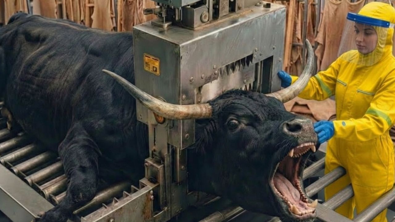 Inside a Premium Bull Leather Jacket Factory – From Start to Finish in 8K Ultra HD