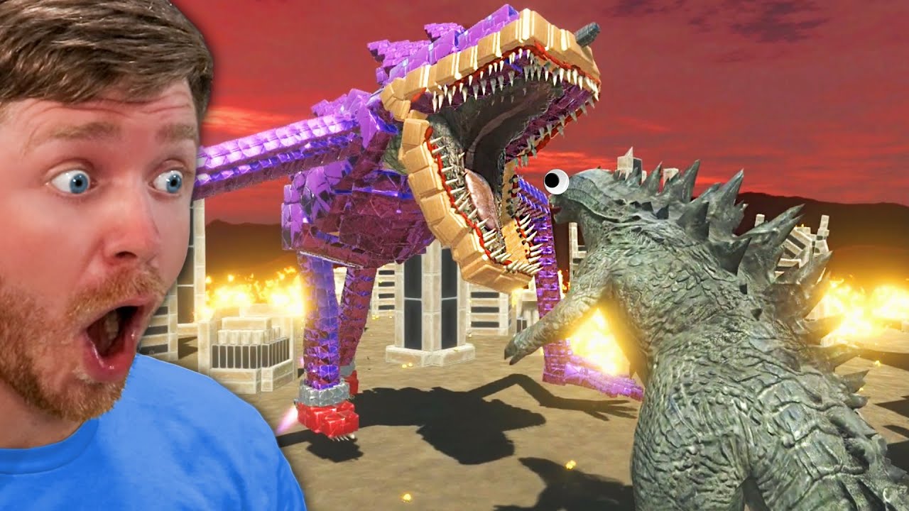 SHIN SONIC vs GODZILLA KAIJU BATTLES! - Animal Revolt Battle Simulator
