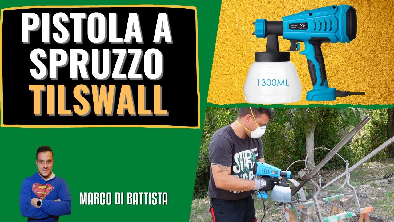Pistola a Spruzzo Elettrica 550W TILSWALL. Davvero un ottimo prodotto❗❗
