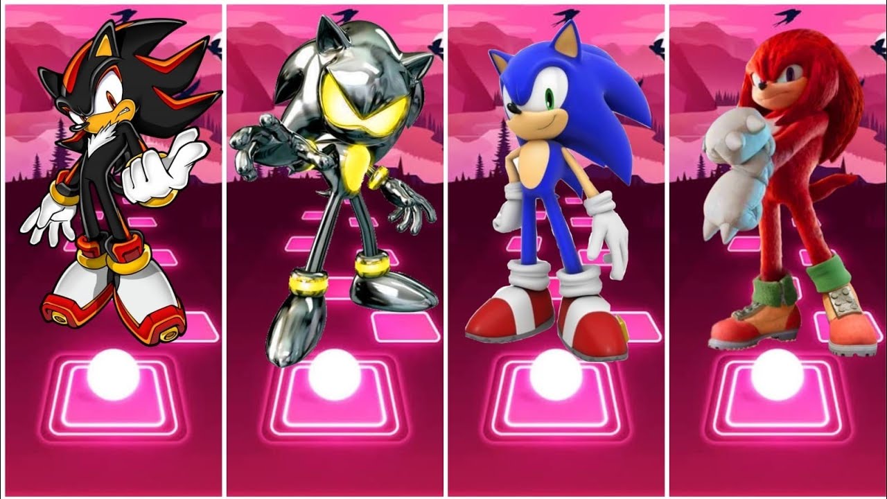 Sonic SUPER 😱OTHE HEDGEHOG 3 Tiles Hop 🎯 Cedm rush 🟢