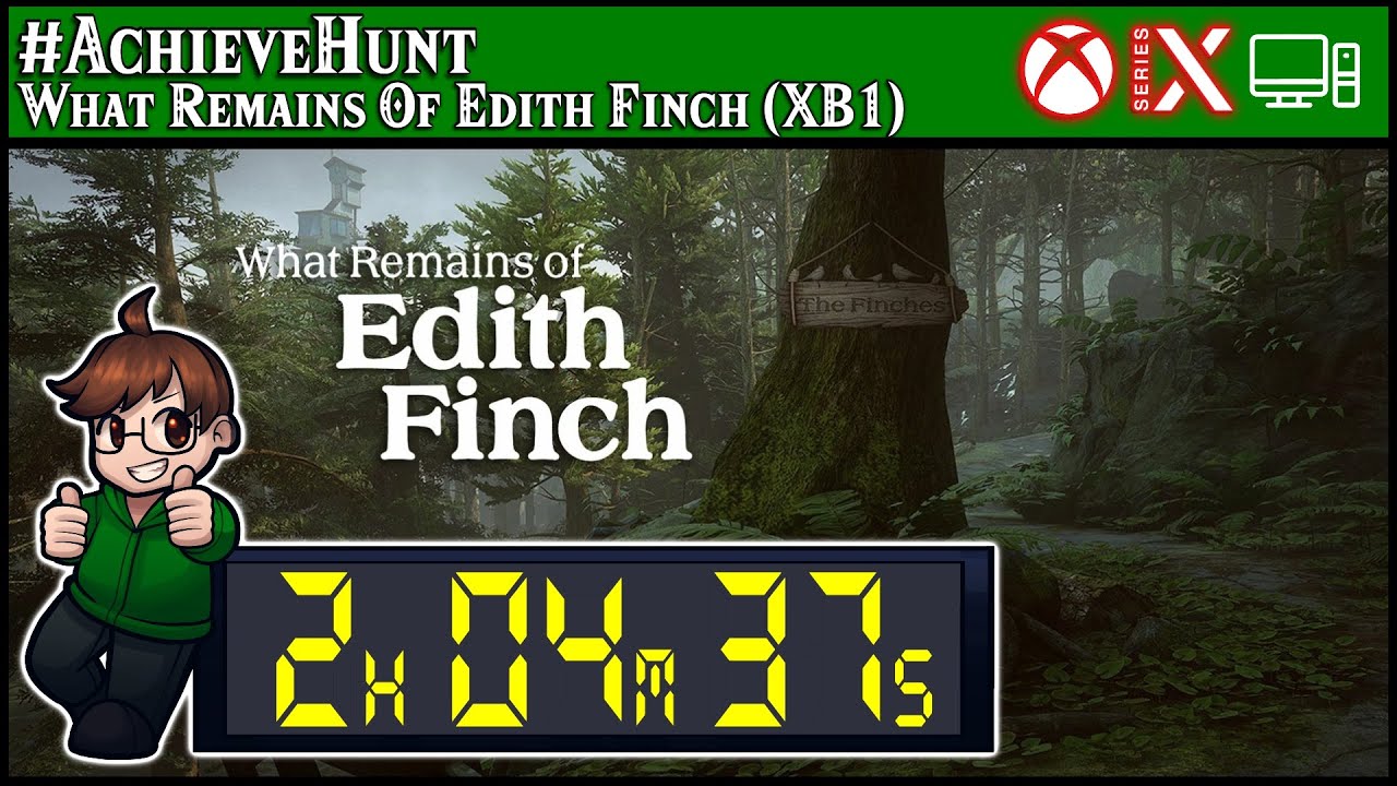#AchieveHunt - What Remains Of Edith Finch (XB1) - 1000G in 2h 04m 37s!
