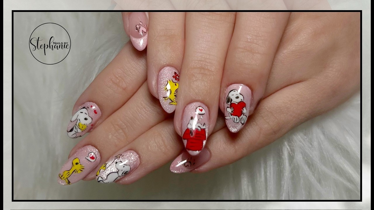 Snoopy & Woodstock Valentine