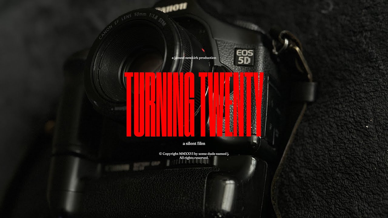 My Canon 5d turns twenty.