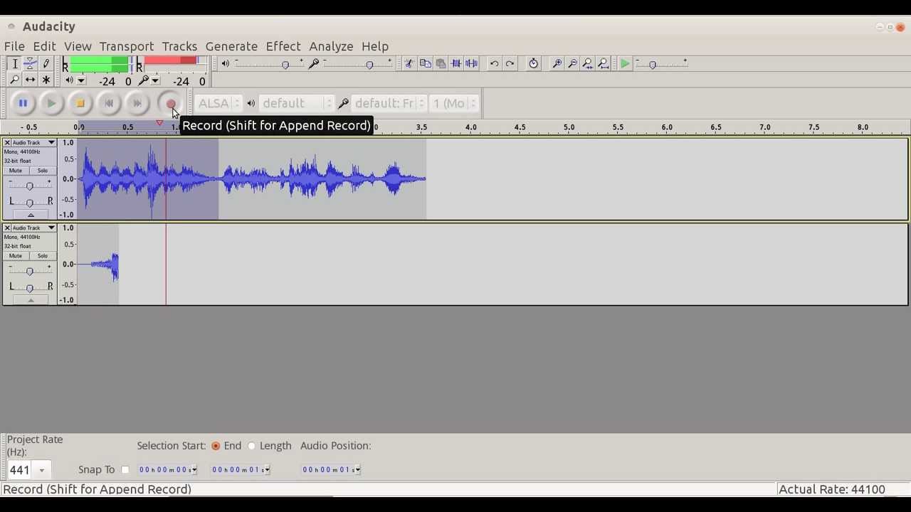 Using Audacity to learn Chinese (speaking and listening)