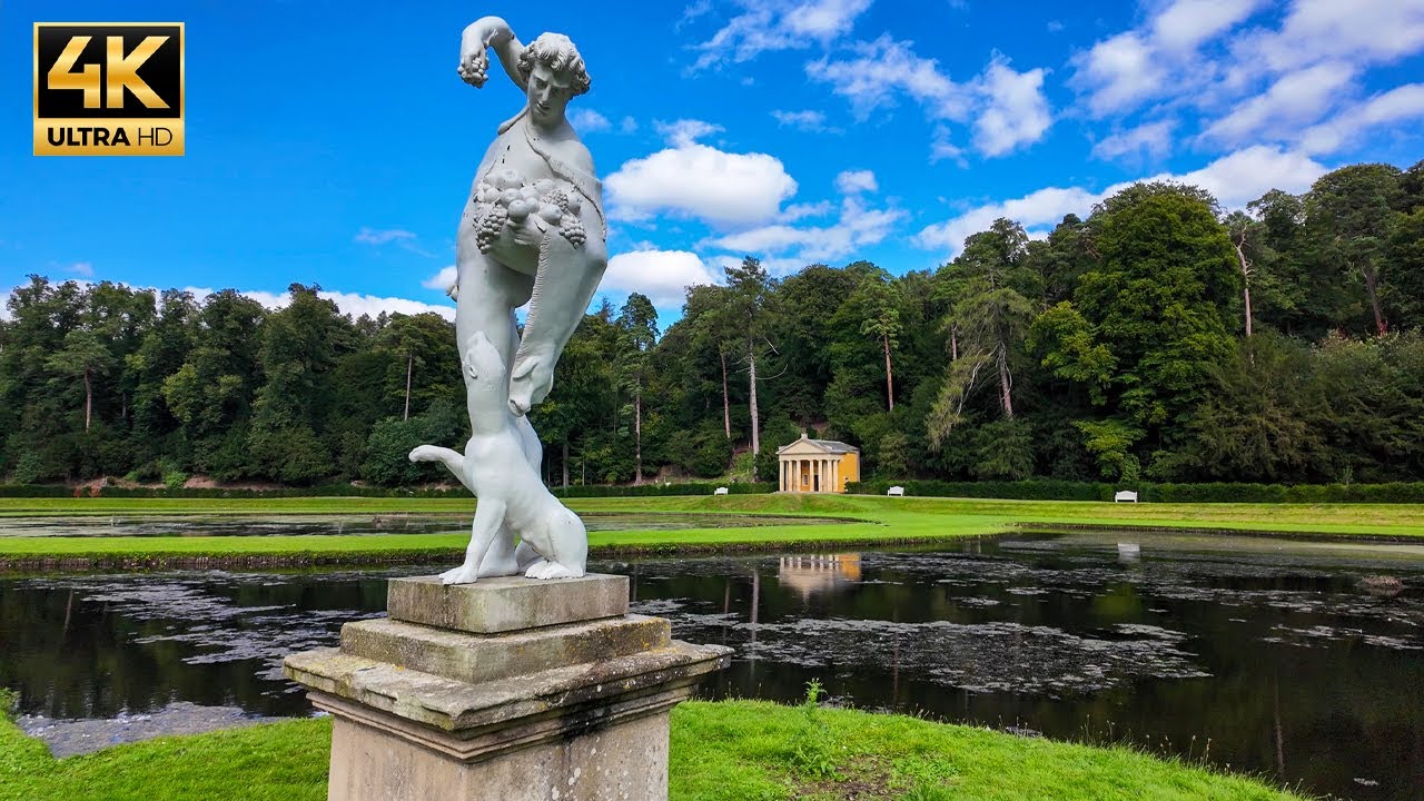 Summer in the Most Beautiful Garden in England | STUDLEY ROYAL, ENGLAND.