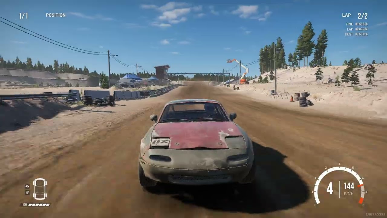 Wreckfest 2 (2026 03 05) - Nami (Mazda MX-5 Miata) - test drive