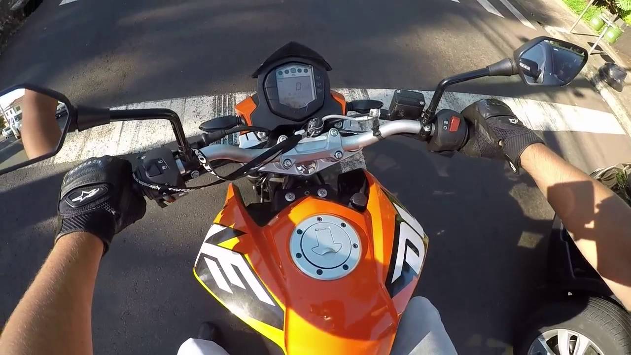 Test Ride KTM DUKE 200 - Análise da motoca - Motóxico