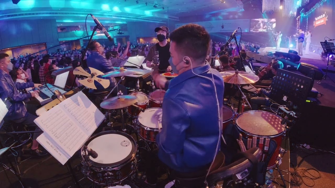 Christmas Overture & Medley by Andreas Lazuardi @GBIPRJCK7 #ESdrumcam
