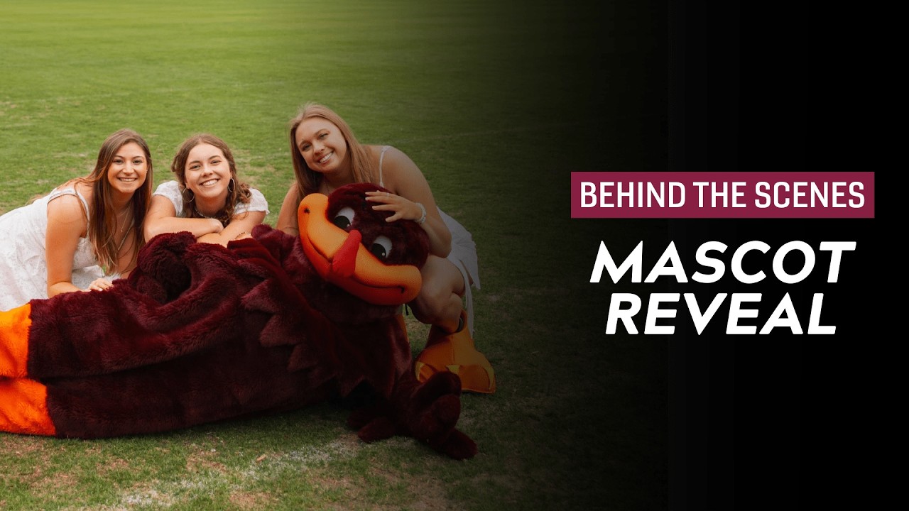 College Mascot Reveal Behind the Scenes | The HokieBird at Virginia Tech