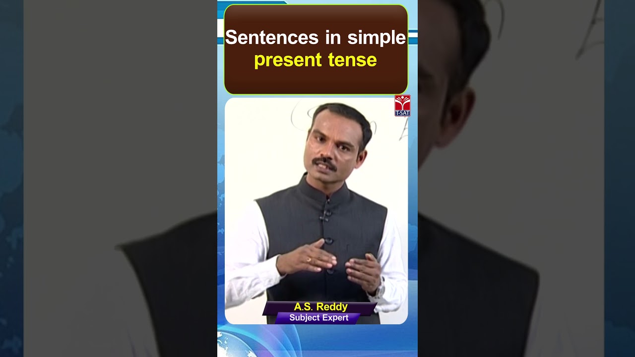 Spoken English || Sentences in Simple Present Tense || T-SAT