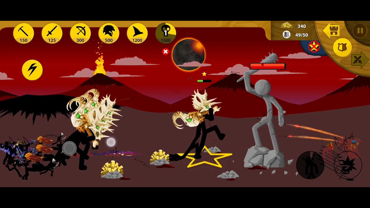 Here to beat stick war legacy easy mode if your new