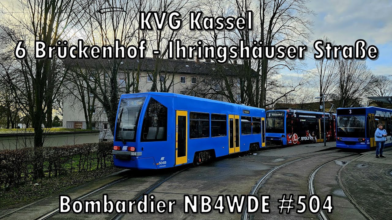 KVG Kassel - Linie 6, Bombardier NB4WDE #504