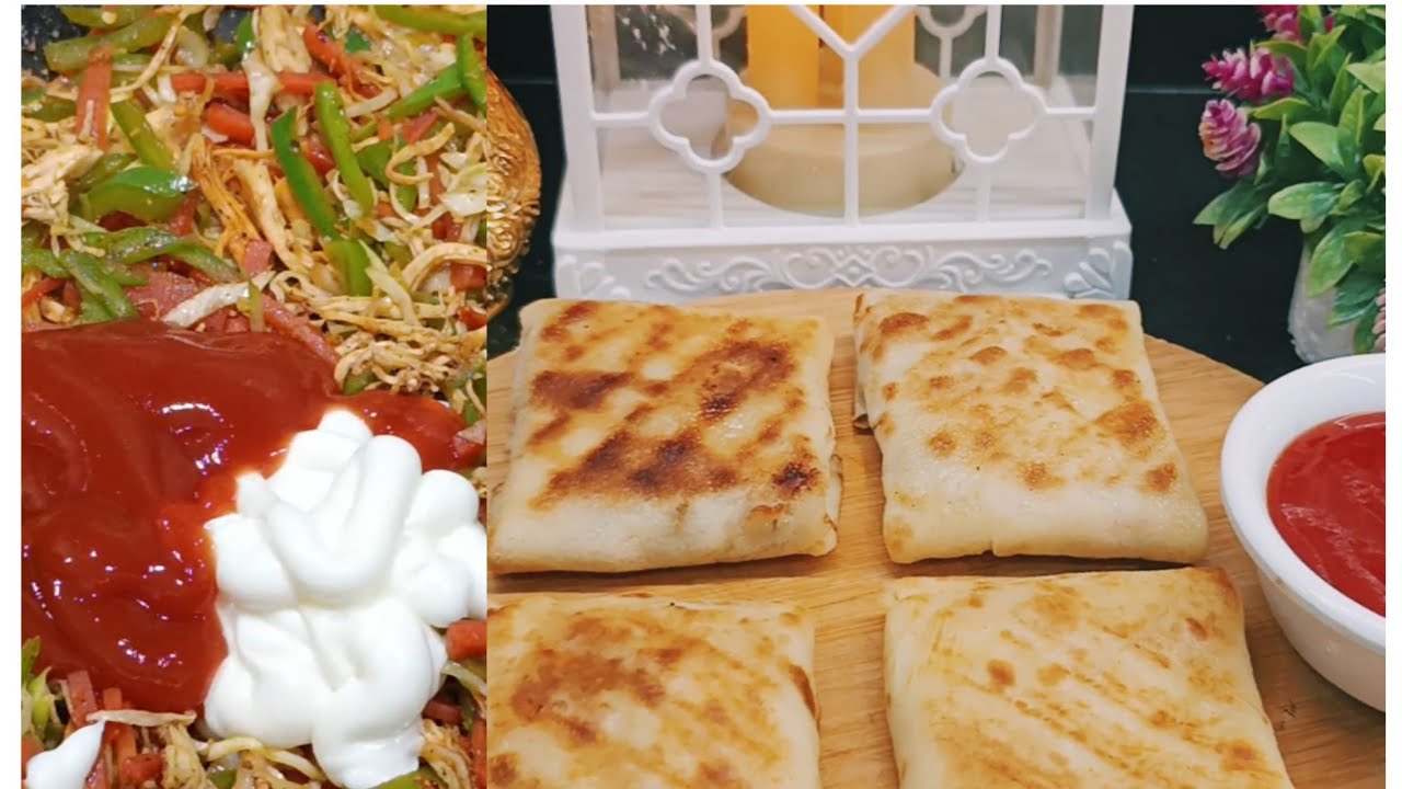 Chicken Veg Parcels by kitchen with Aden|carrot#capsicum#cabbage#spices#eggs#Ramadan special#flour
