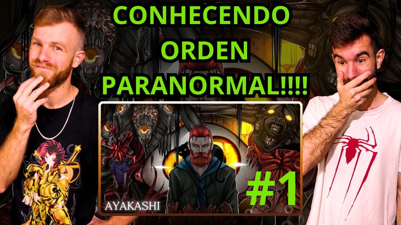 Espreitador | Daniel Hartmann (Ordem Paranormal) AYAKASHI | REACT #1
