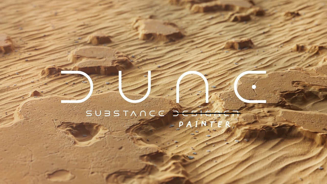 Making a Sand Dune Material in Substance 3d painter