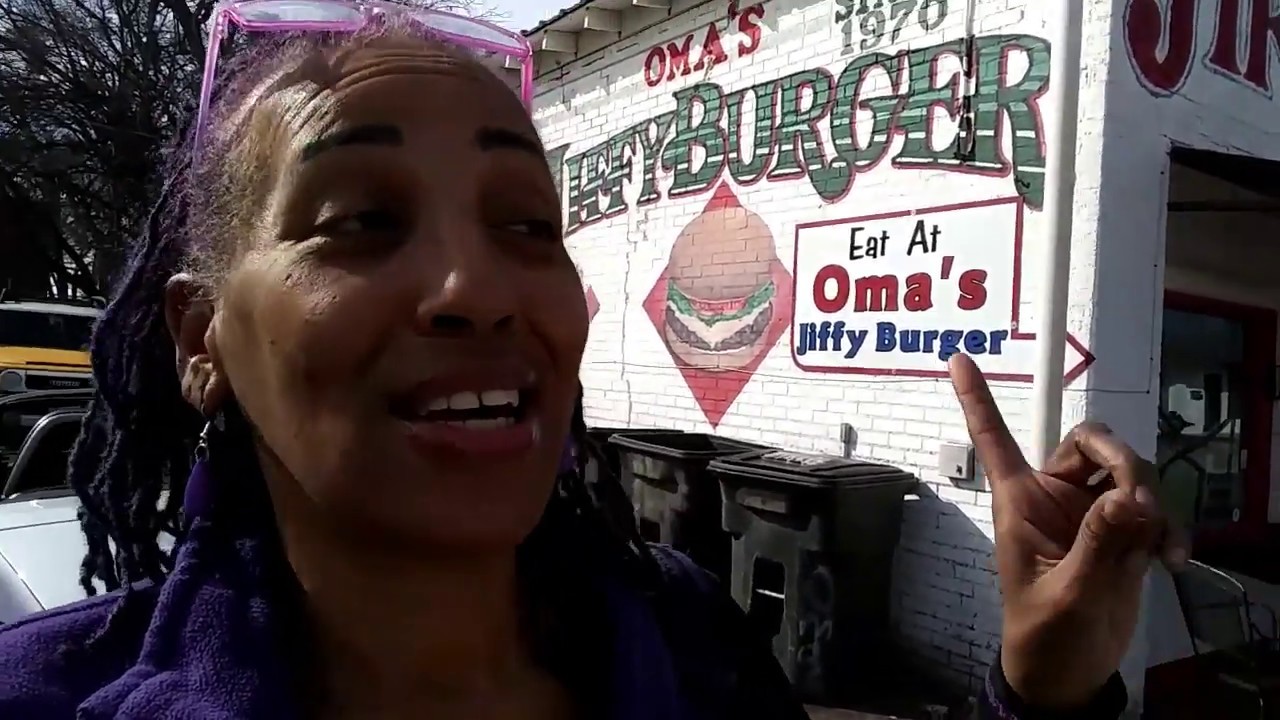 I TRIED OMA'S JIFFY BURGER!