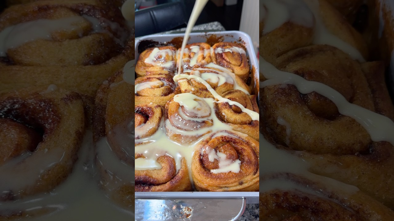 5 Ingredient Decadent Cinnamon Rolls 🤤