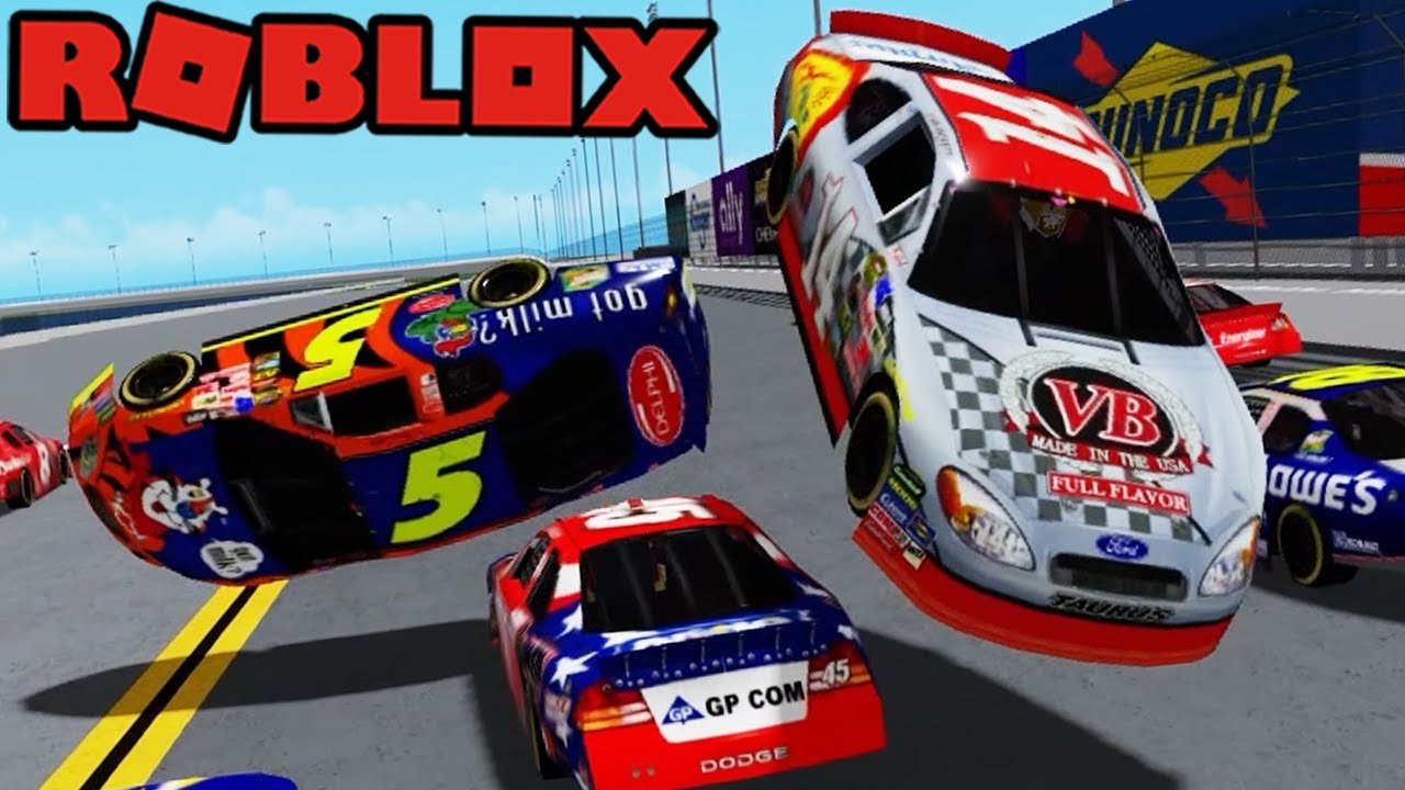 Roblox NASCAR Pack Racing Simulator (Crash Compilation)
