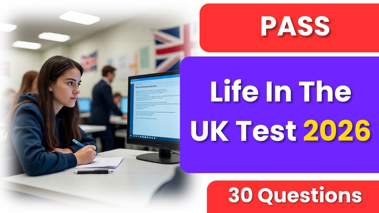 PASS Life In The UK Test 2026 | LATEST 30 Questions & Answers