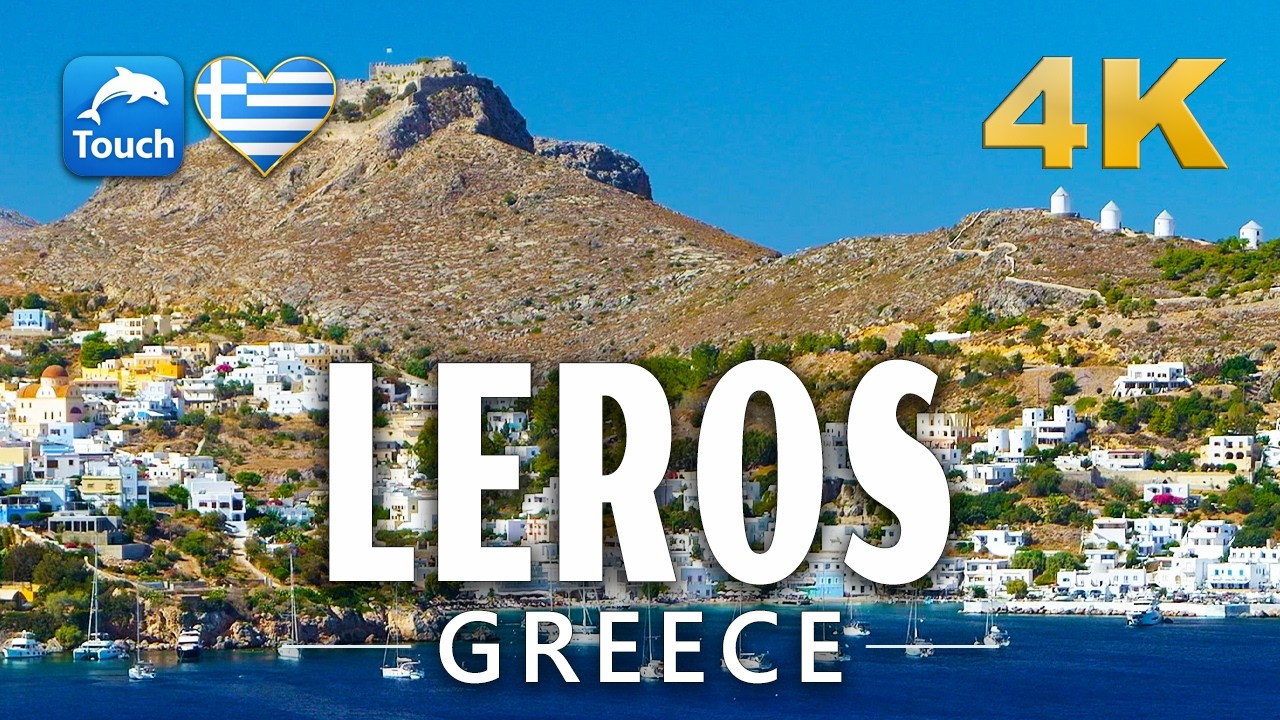 LEROS (Λέρος), Greece 4K ► Top Places & Secret Beaches in Europe #touchgreece INEX