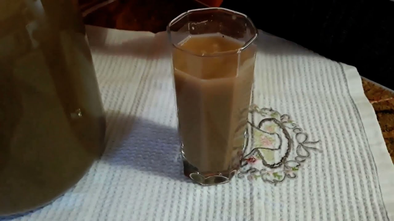 Часть 1. Настоящая буза из закваски / Part 1. A real "bouza" from sourdough