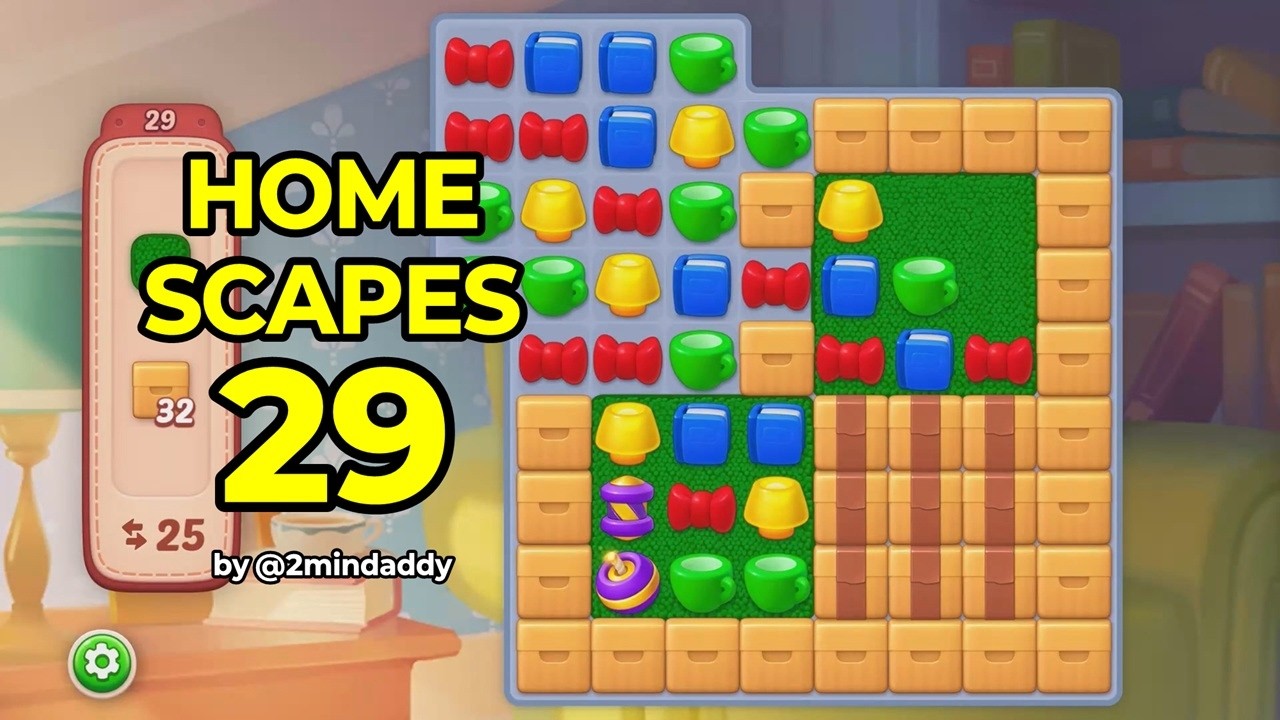 Homescapes Level 29 No Boosters Gameplay