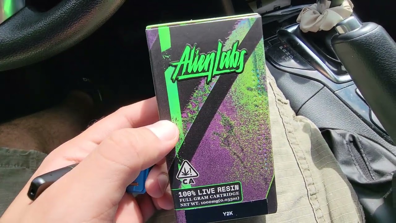 Alien Labs - Y2K - Live Resin Cartridge Review
