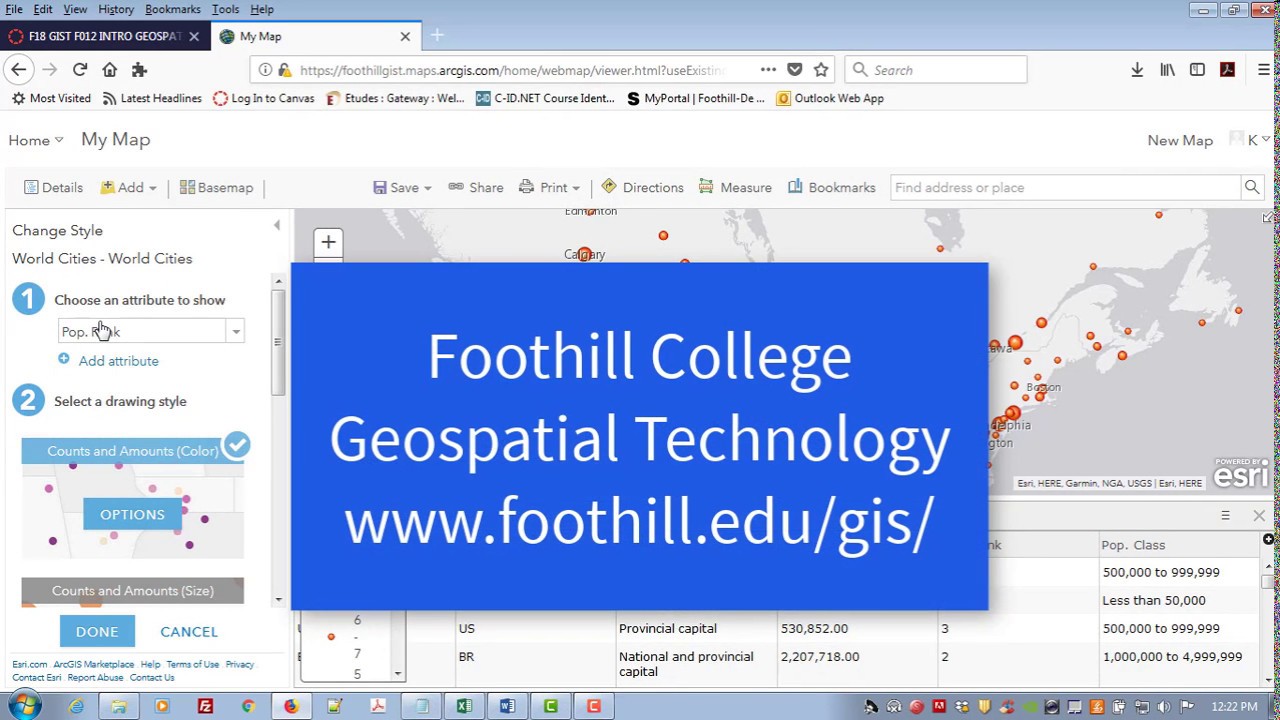 ArcGIS Online - How to make your first map