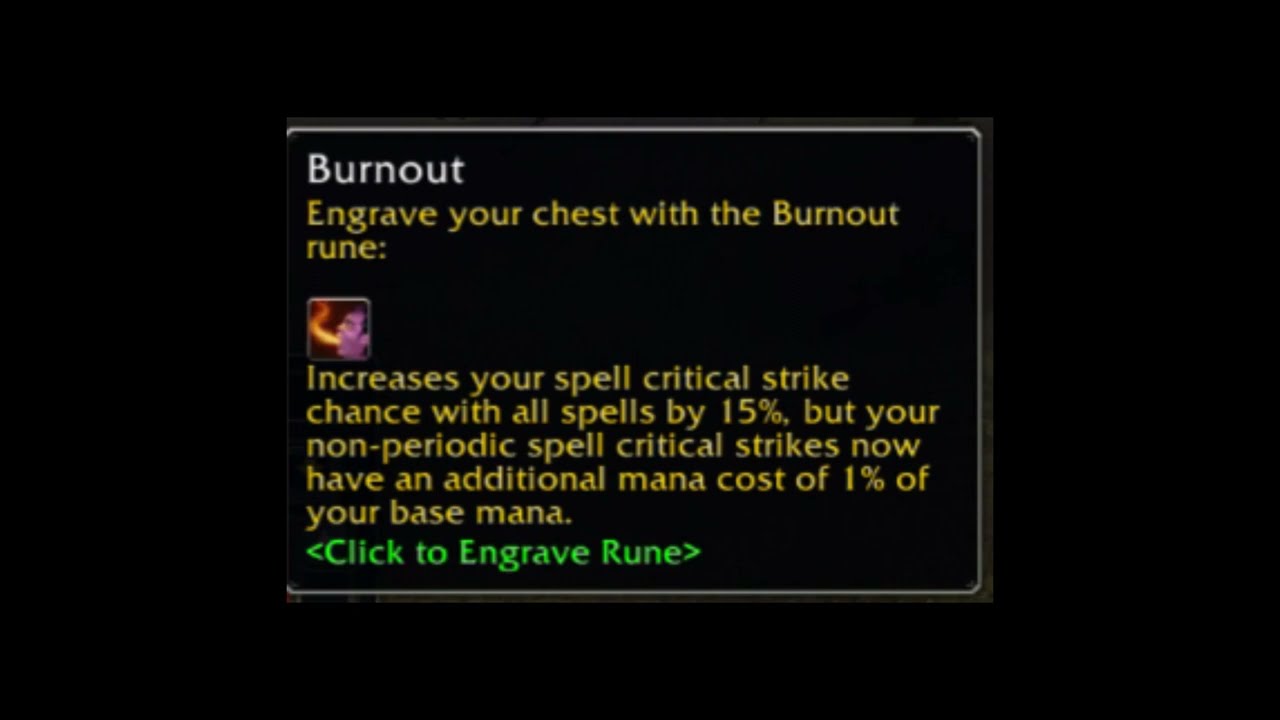 How to Get the Burnout Rune for Undead Mage - WoW Classic Season of Discovery