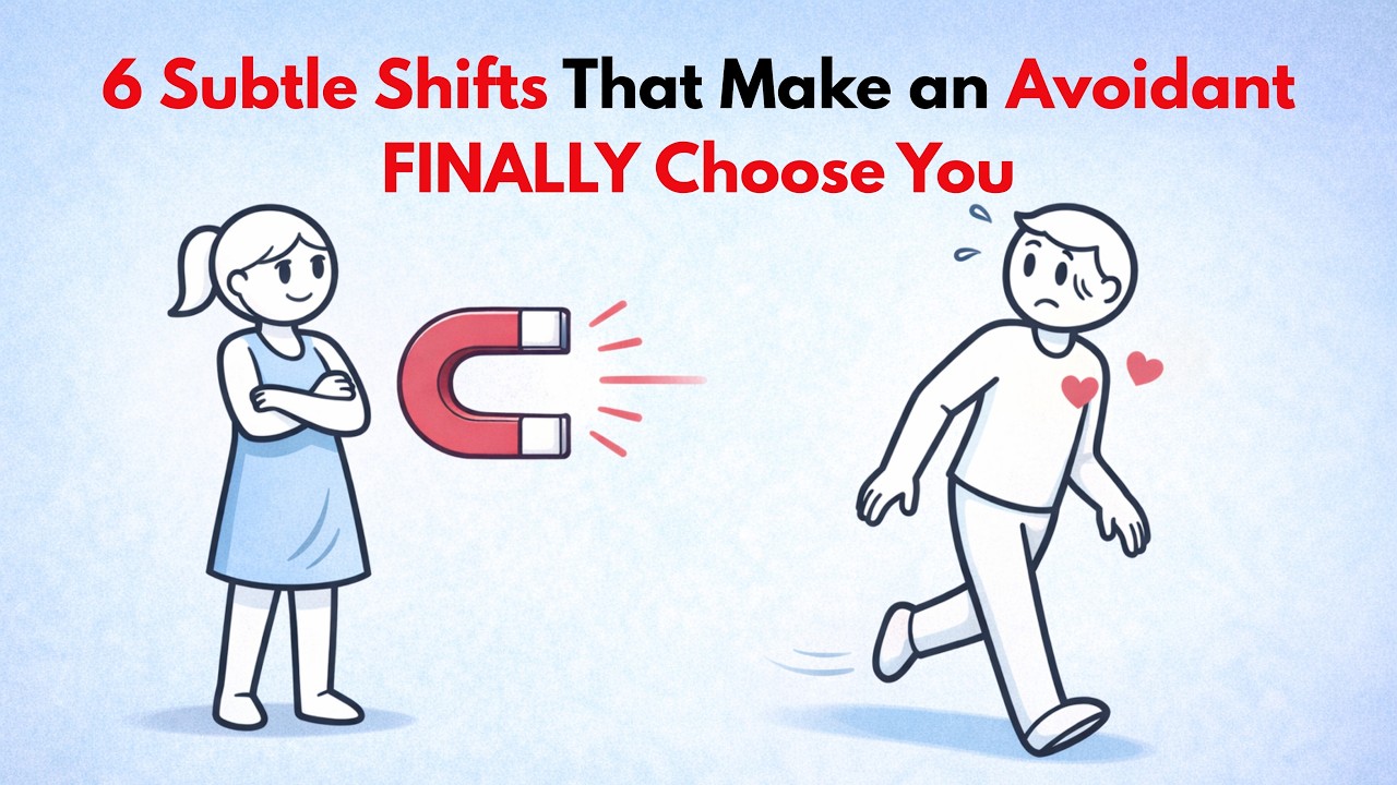 6 Subtle Shifts That Make an Avoidant FINALLY Choose You (No Games)