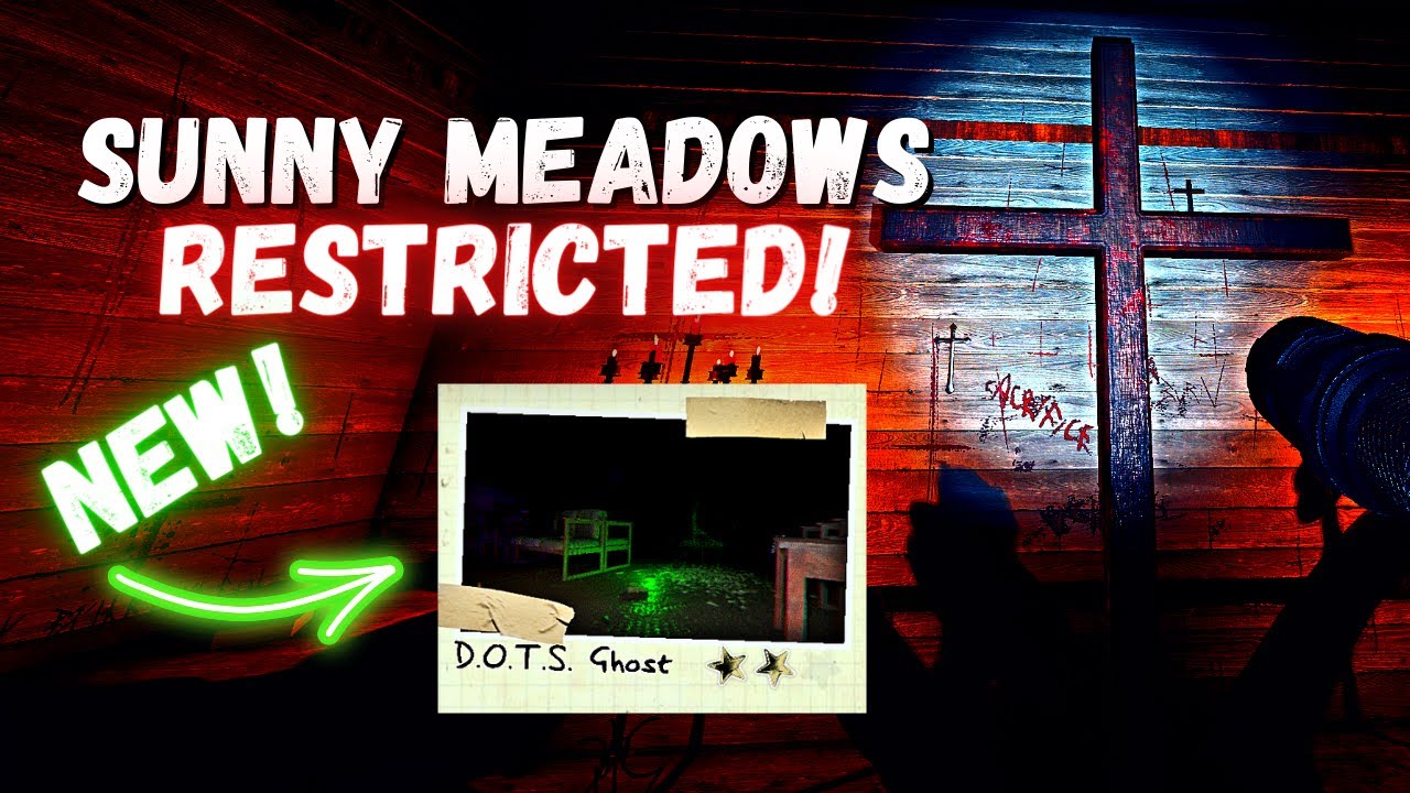 NEW Sunny Meadows Restricted Plus NEW D.O.T.S Ghost Photo! | Phasmophobia New Update!