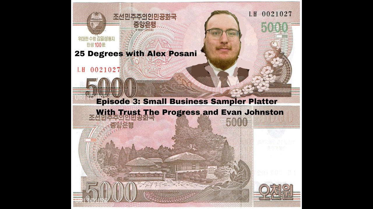25 Degrees with Alex Posani Episode 3: Small Business Sampler Platter with Trust The Progress