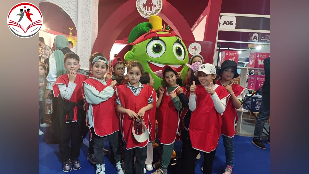Sortie au salon du livre de Rabat.