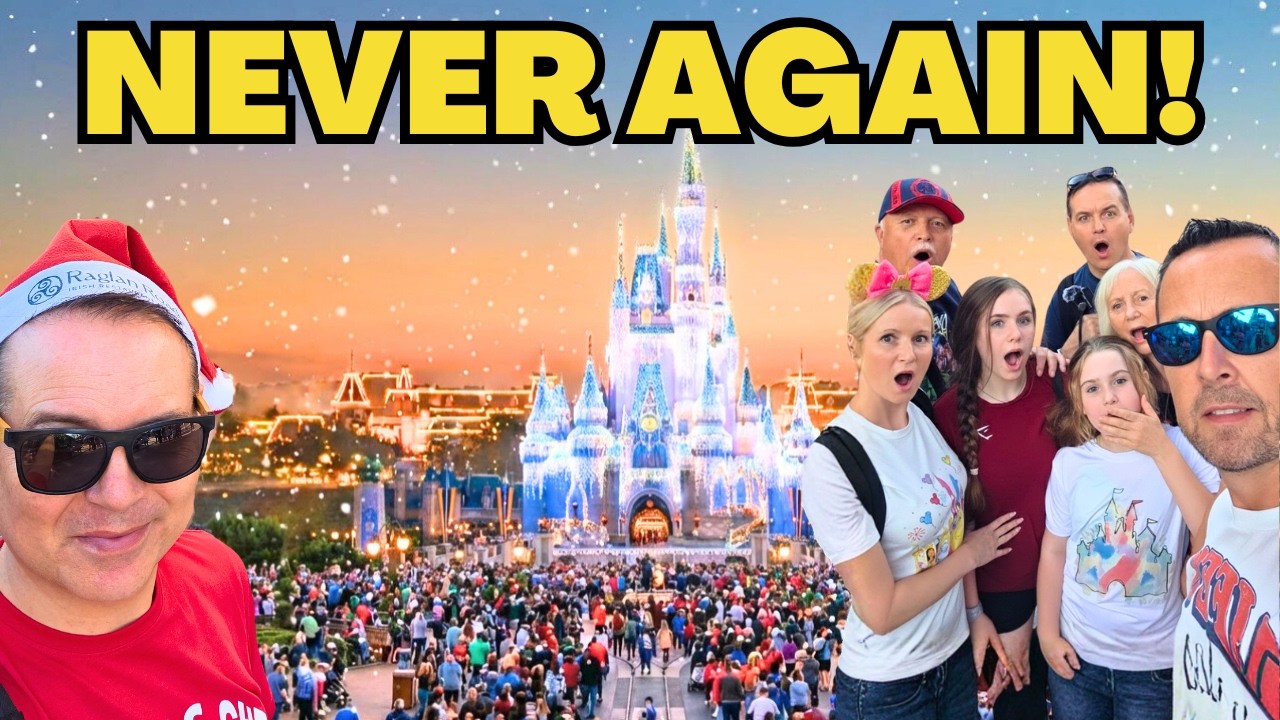 Disney World on Christmas Day | Florida Crowds, Characters & Christmas Magic Walt Disney World