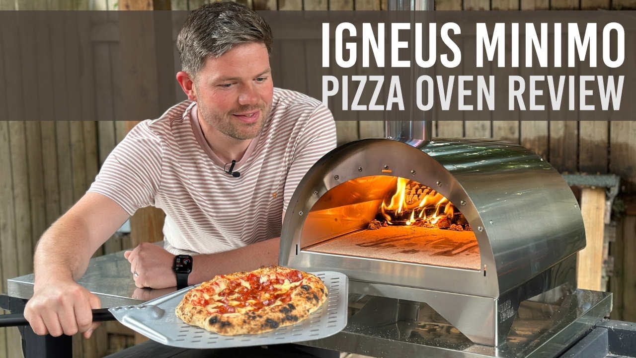IGNEUS MINIMO Wood Fired Pizza Oven Review & Cook