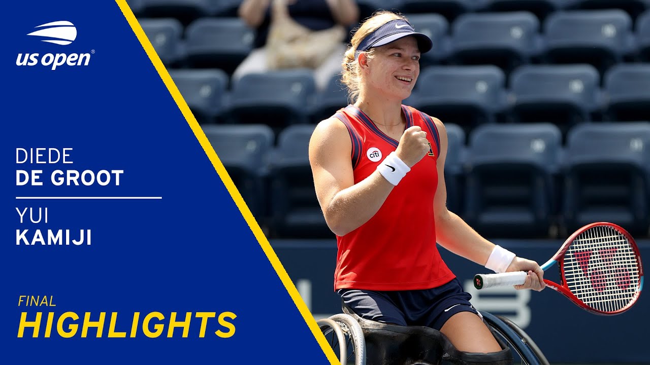 Wheelchair Women's Final | De Groot vs Kamiji Highlights | 2021 US Open Final