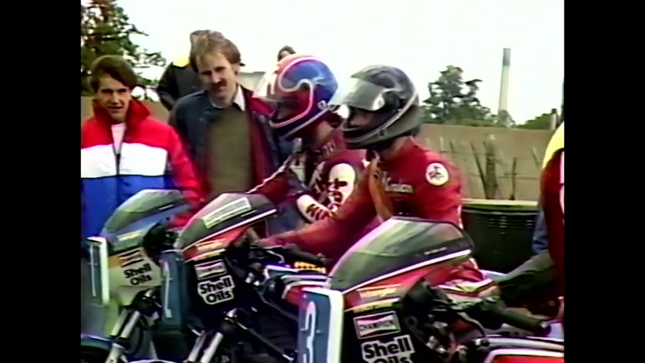 YAMAHA RD350LC YPVS — серия PRO-AM — Донингтон-Парк, 1984 г.