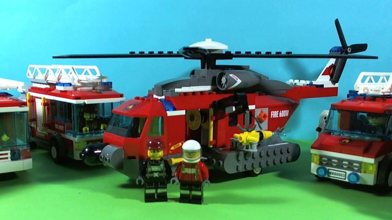 LEGO CITY FIRE HELICOPTER 60010