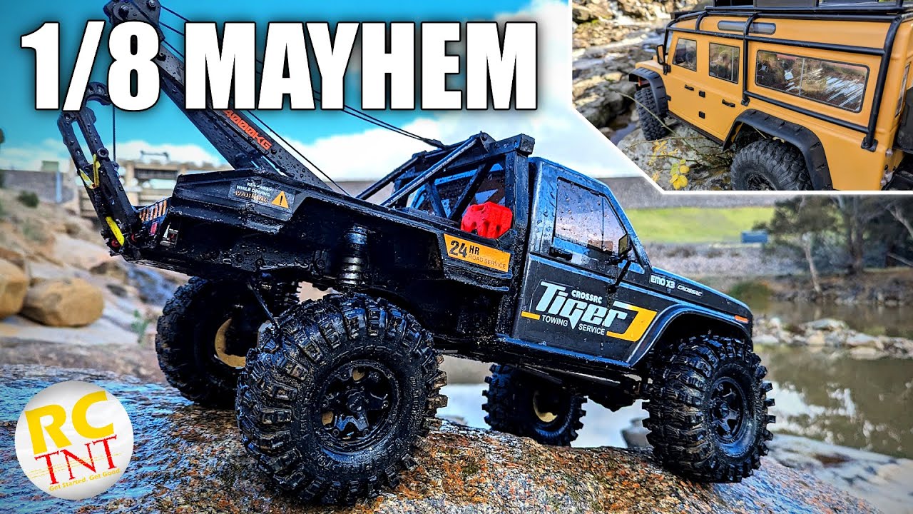 Cross RC EMO X3 and MJX H8H AllRock!