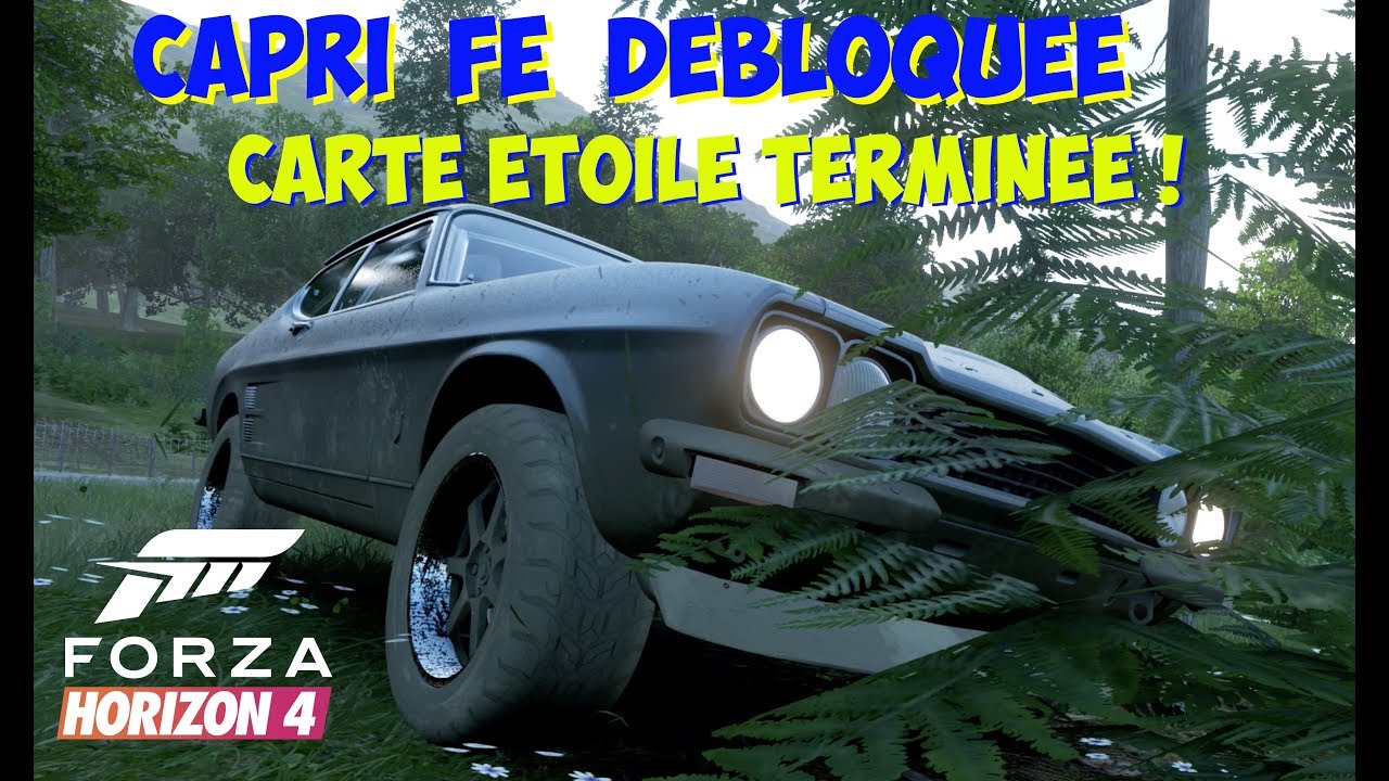 Forza horizon 4 Capri FE débloquée