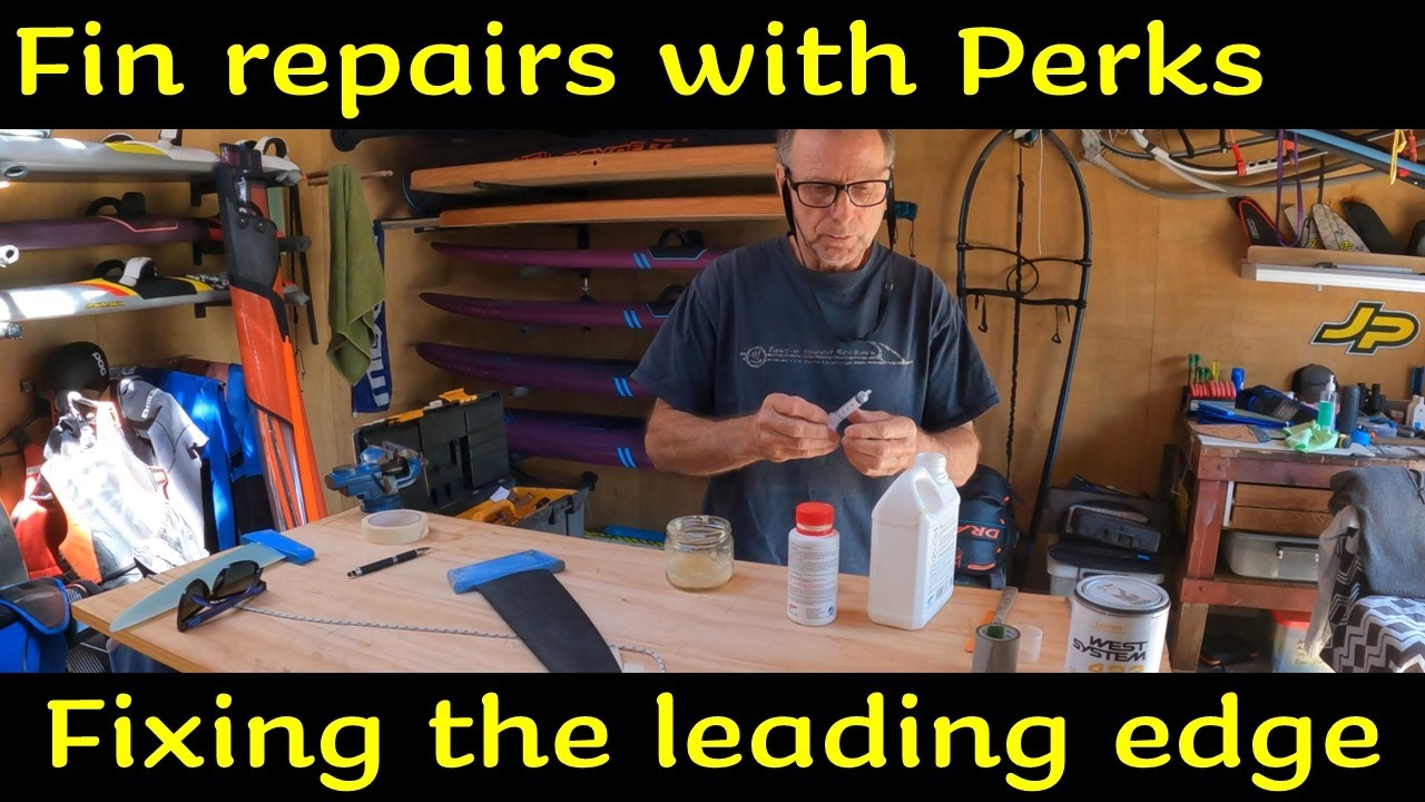 Fixing a fins leading edge