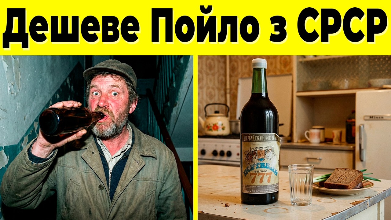 10 Найгірших Дешевих Алкогольних Напоїв України Часів СРСР, Які Пам'ятають Всі!