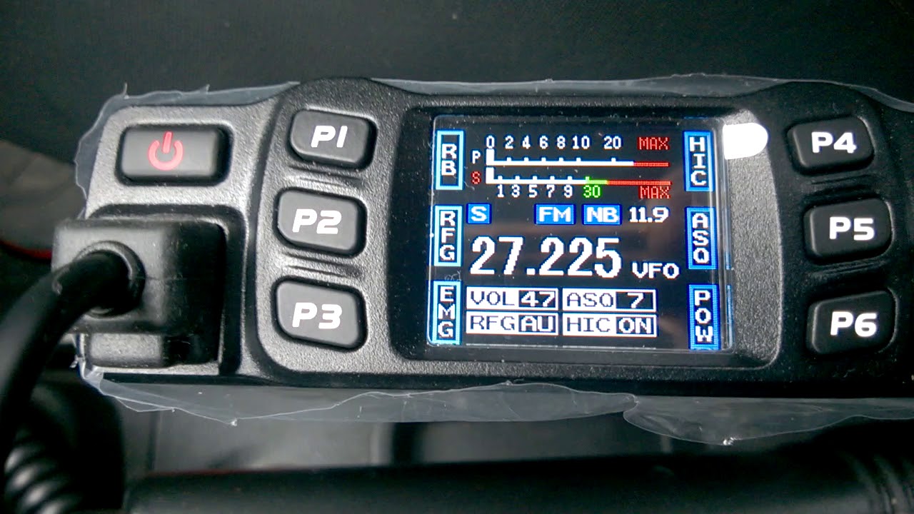 Proba receptie Statie radio CB auto Avanti Morini Forza 40 wati